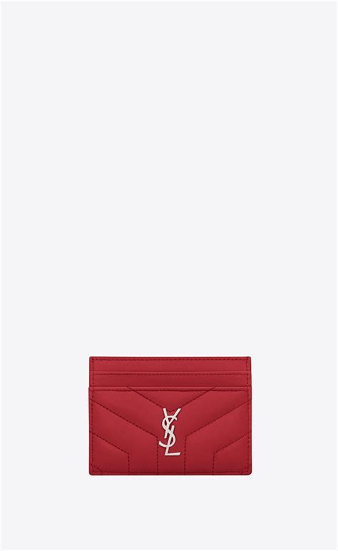 ysl red card case|ysl card case sale.